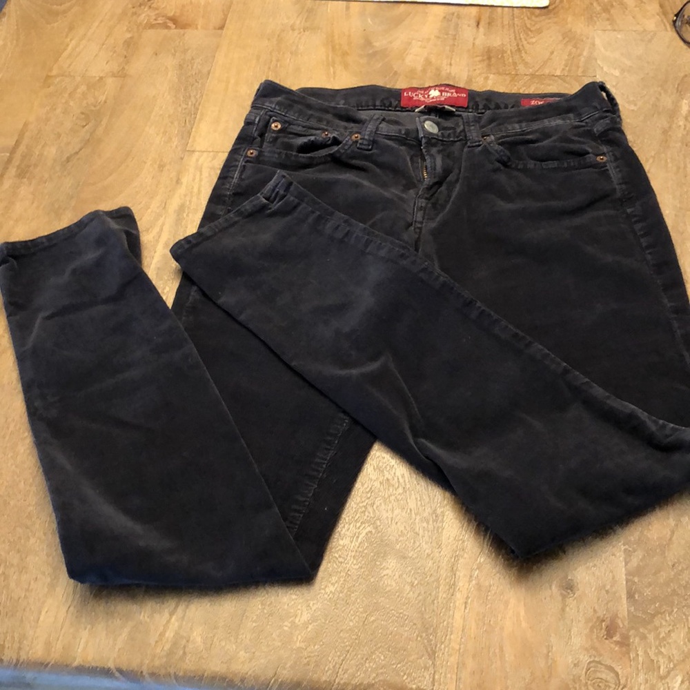 Lucky brand Zoe Skinny Stretch Corduroy